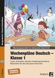 Cover von Wochenpläne Deutsch - Klasse 1