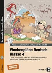 Cover von Wochenpläne Deutsch - Klasse 4