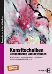 Cover von Kunsttechniken kennenlernen und anwenden