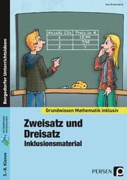 Cover von Zweisatz und Dreisatz - Inklusionsmaterial