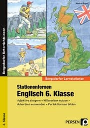 Cover von Stationenlernen Englisch 6. Klasse
