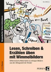 Cover von Lesen, Schreiben & Erzählen üben mit Wimmelbildern