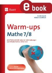 Cover von Warm-ups Mathe 7-8