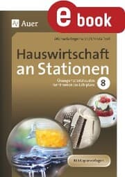 Cover von Hauswirtschaft an Stationen Klasse 8