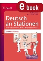 Cover von Rechtschreibung an Stationen 3-4