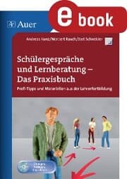 Cover von Schülergespräche und Lernberatung - das Praxisbuch