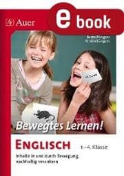 Cover von Bewegtes Lernen! Englisch