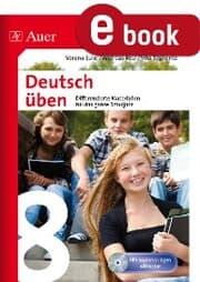 Cover von Deutsch üben Klasse 8
