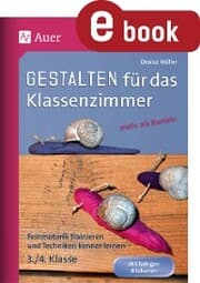 Cover von Gestalten Klassenzimmer - mehr als Basteln 3/4