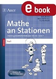 Cover von Mathe an Stationen Spezial 1x 1