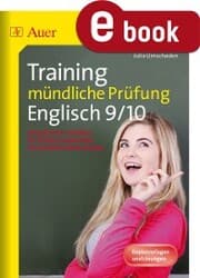 Cover von Training mündliche Prüfung Englisch 9-10