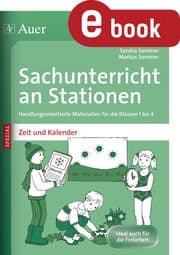 Cover von Sachunterricht an Stationen Spezial Zeit&Kalender