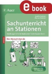 Cover von Sachunterricht an Stationen Spezial Mensch damals