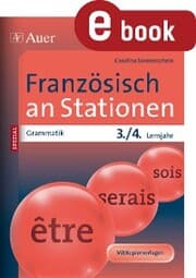 Cover von Französisch an Stationen SPEZIAL Grammatik Lj. 3-4