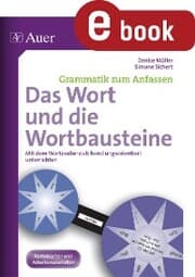 Cover von Das Wort und die Wortbausteine