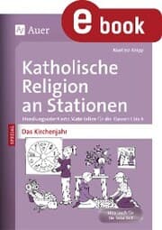 Cover von Katholische Religion an Stationen Das Kirchenjahr