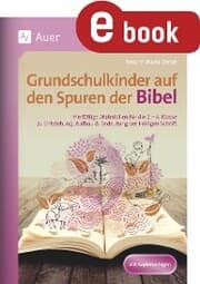 Cover von Grundschulkinder auf den Spuren der Bibel