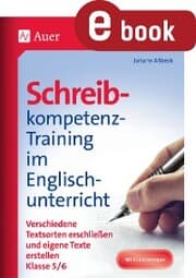 Cover von Schreibkompetenz-Training im Englischunterricht