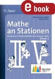 Cover von Mathe an Stationen 3 Inklusion