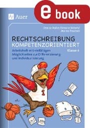 Cover von Rechtschreibung kompetenzorientiert - Klasse 4 AH