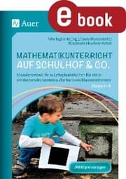 Cover von Mathematikunterricht auf Schulhof & Co. Klasse 1-4