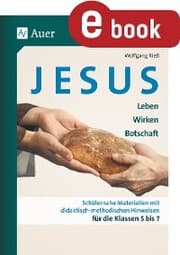 Cover von Jesus - Leben, Wirken, Botschaft Klasse 5-7
