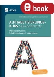 Cover von Alphabetisierungskurs Sekundarstufe I