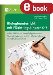 Cover von Biologieunterricht mit Flüchtlingskindern 5-7