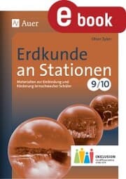 Cover von Erdkunde an Stationen 9-10 Inklusion
