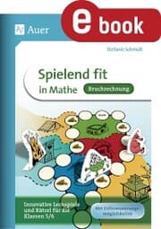 Cover von Spielend fit in Mathe Bruchrechnung