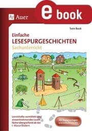 Cover von Einfache Lesespurgeschichten Sachunterricht