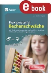Cover von Praxismaterial Rechenschwäche Klassen 5-7