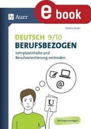 Cover von Deutsch 9-10 berufsbezogen