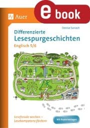Cover von Differenzierte Lesespurgeschichten Englisch 5-6