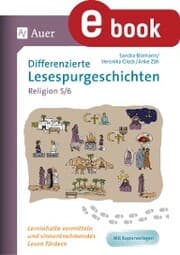 Cover von Differenzierte Lesespurgeschichten Religion 5-6