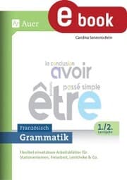 Cover von Grammatik Französisch 1.-2. Lernjahr