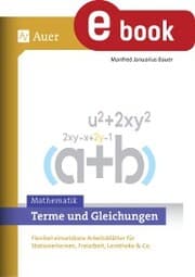 Cover von Terme und Gleichungen