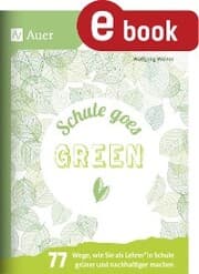 Cover von Schule goes green