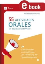 Cover von 55 Actividades orales im Spanischunterricht