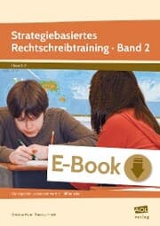Cover von Strategiebasiertes Rechtschreibtraining Band 2