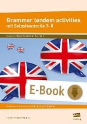 Cover von Grammar tandem activities mit Selbstkontrolle 7-8