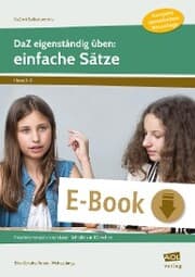 Cover von DaZ eigenständig üben: einfache Sätze - SEK
