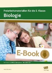 Cover von Freiarbeitsmaterialien f. d. 5. Klasse: Biologie