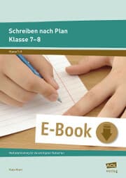 Cover von Schreiben nach Plan - Klasse 7-8
