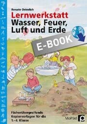 Cover von Lernwerkstatt: Wasser, Feuer, Luft und Erde
