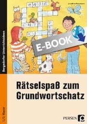 Cover von Rätselspaß zum Grundwortschatz - 1./2. Klasse