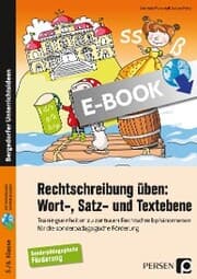 Cover von Rechtschreibung üben: Wort-, Satz- und Textebene