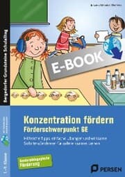 Cover von Konzentration fördern im Förderschwerpunkt GE