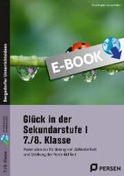 Cover von Glück in der Sekundarstufe I - 7./8. Klasse