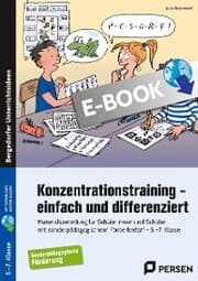 Cover von Konzentrationstraining - einfach und differenziert